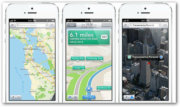 Apple geeft de beschikbaarheid van iOS 6-functies weer
