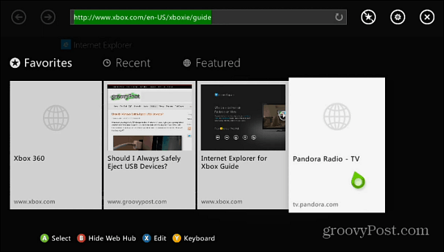 Pandora toevoegen aan uw Xbox 360