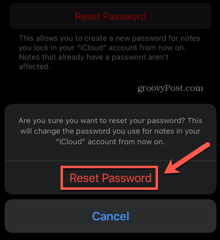 iphone reset wachtwoord