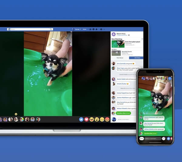 Facebook test een nieuwe video-ervaring in Groups genaamd Watch Party, waarmee leden samen op dezelfde tijd en op dezelfde plaats video's kunnen bekijken. 
