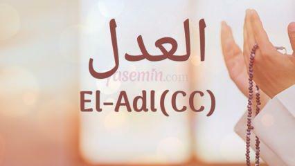 Wat betekent Al-Adl (cc)? Wat zijn de deugden van de naam Al-Adl? Esmaül Husna El-Adl...
