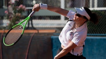 Op 75-jarige leeftijd kwam tennis op de wereldranglijst!