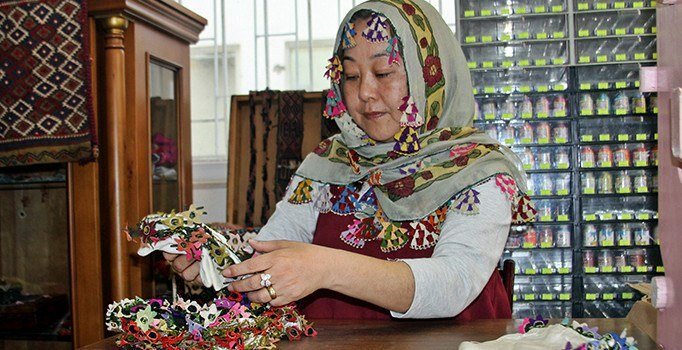Japanse bruid omarmt de Turkse cultuur