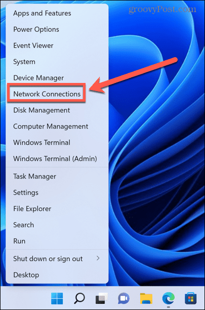 windows 11 netwerkverbindingen