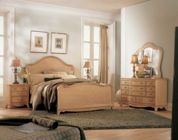vintage slaapkamerdecoratie