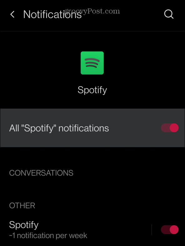 Download Spotify op een Android-vergrendelingsscherm