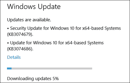 Windows 10 krijgt nog een nieuwe update (KB3074679) bijgewerkt
