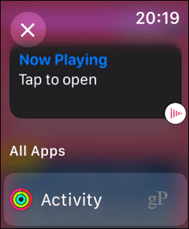 Apple Watch aanbevolen widgets