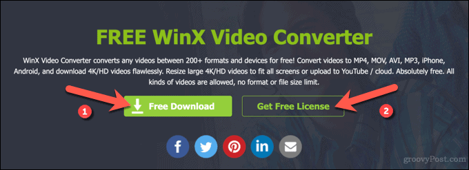 WinX Video Converter downloaden