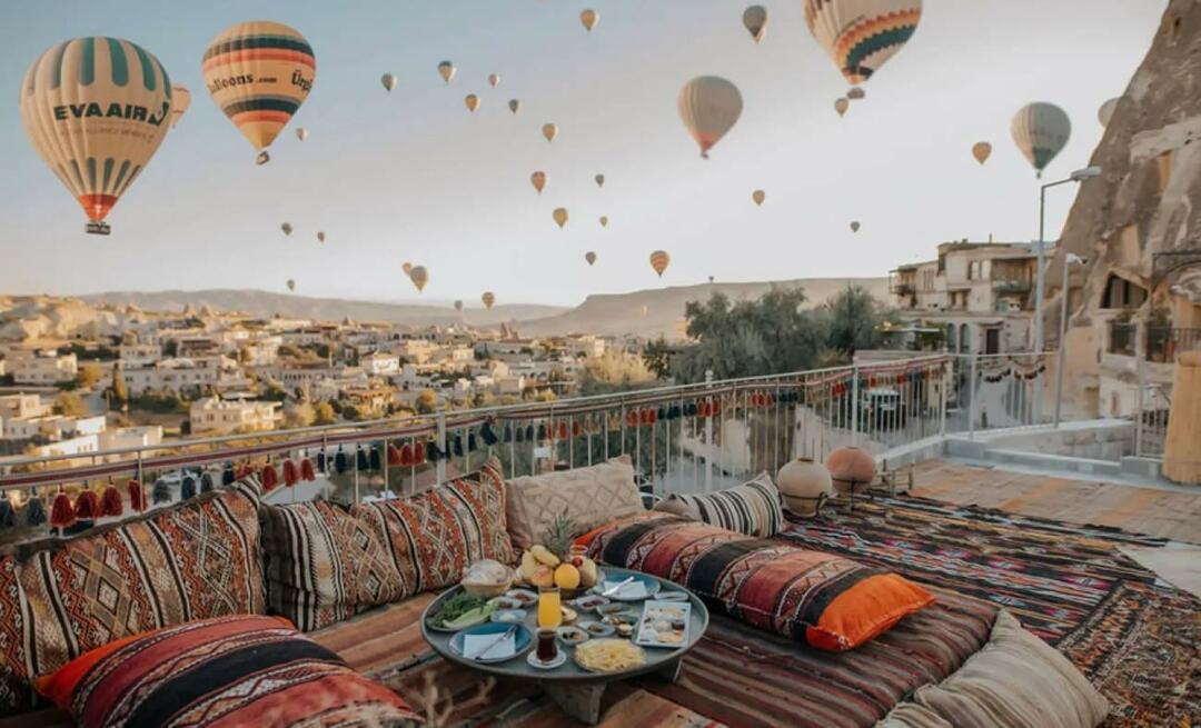 Hotels in Cappadocië wachten op hun gasten met het voorrecht van een islamitische feestdag!