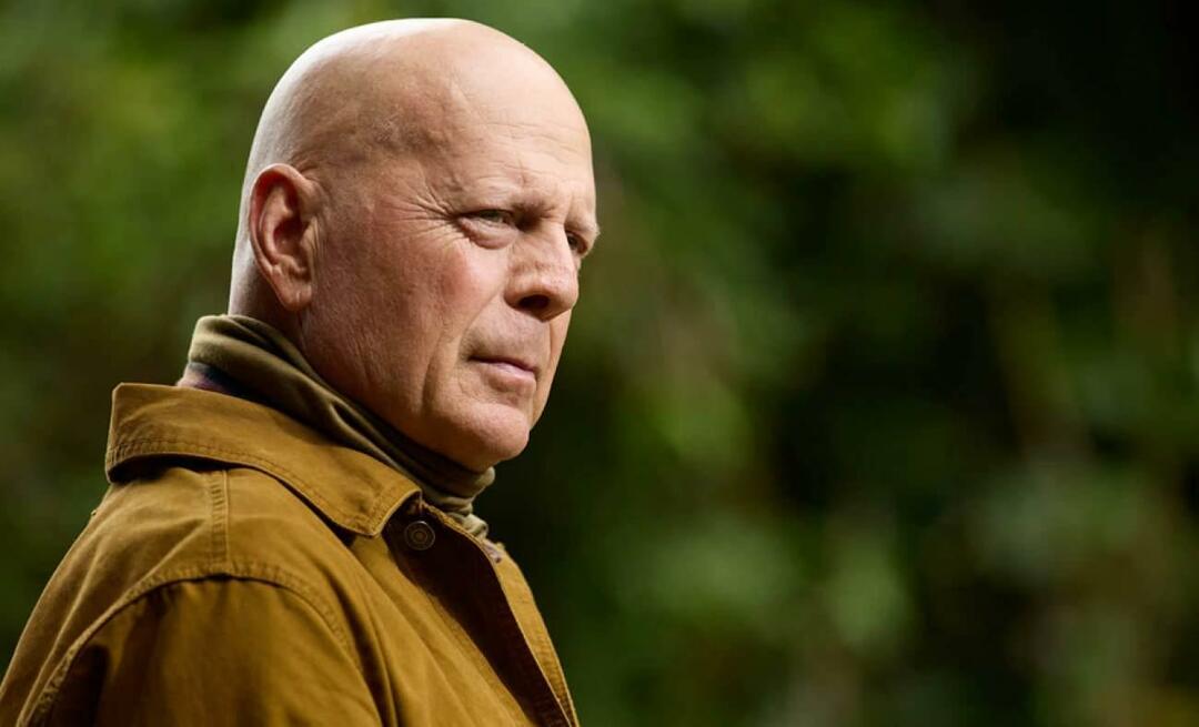 Het bleek dat Bruce Willis, die kampt met afasie, dementie heeft!