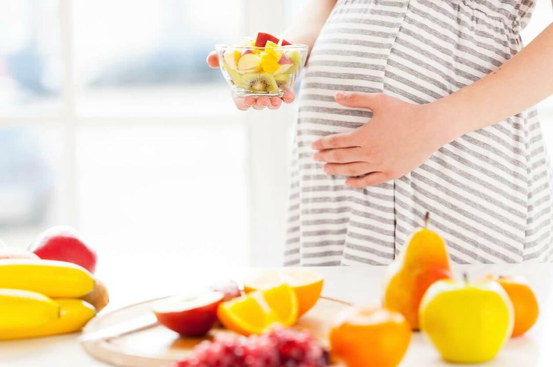 voeding tijdens de zwangerschap