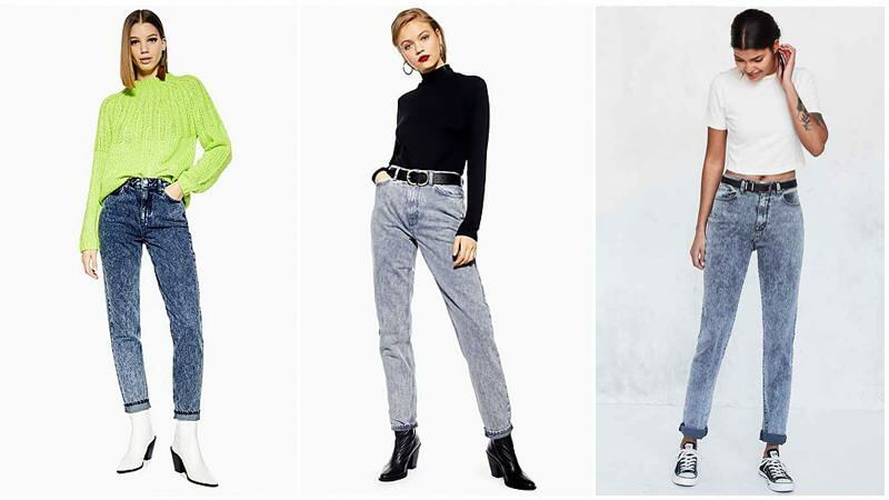 Hoe draag je jeans met hoge taille? Hoe worden mom jeans gecombineerd?