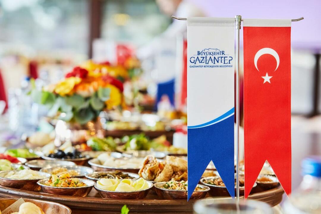 GastroANTEP Culture Road Festival werd gehouden in Istanbul!