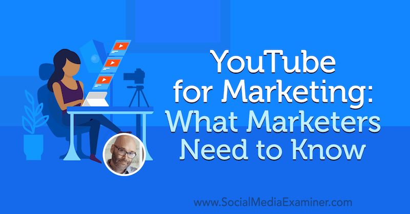 YouTube voor marketing: wat marketeers moeten weten met inzichten van Nick Nimmin op de Social Media Marketing Podcast.