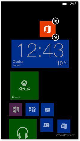 Windows Phone 8 pas tegels aan 5