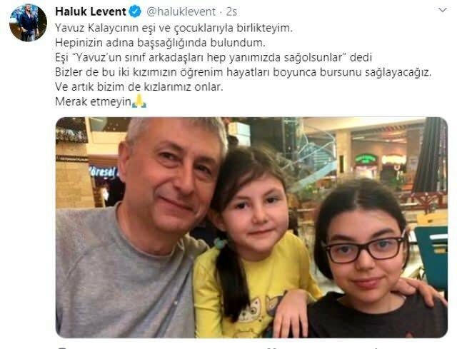 Haluk Levent zorgde voor de dochters van de dokter die door coronavirus om het leven kwamen!