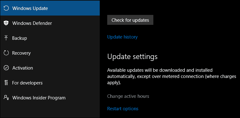 Hoe u de Windows 10 Fall Creators-update kunt uitstellen, uitstellen of blokkeren