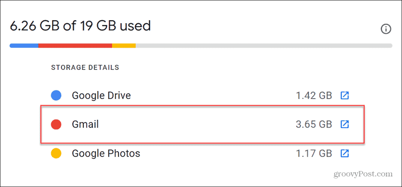 Google Drive-overzicht Gmail