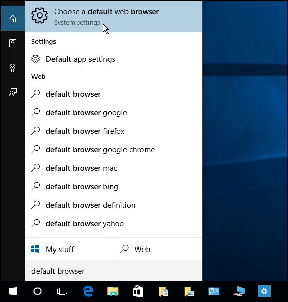 Cortana Zoek Windows 10