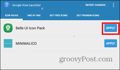 Mooie Icon Styler gratis pack-installatie