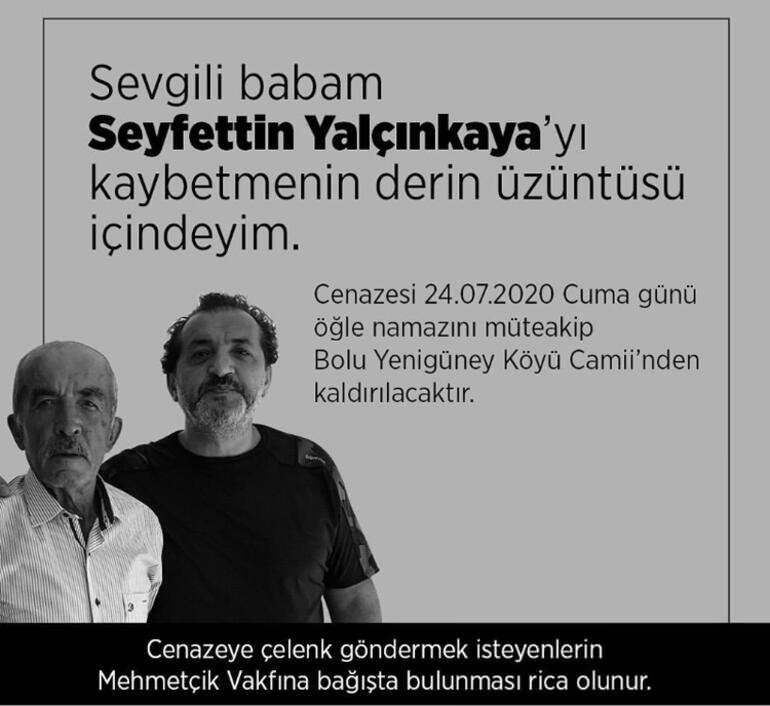 Pijnlijke dag van de beroemde chef-kok Mehmet Yalçınkaya! Hij stuurde zijn vader op zijn laatste reis