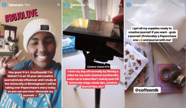 Hoe betaalde social influencers te werven, voorbeeld van Instagram-overnames door @frompaperchase