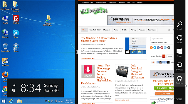 Tweak Windows 8.1 om de moderne gebruikersinterface minder vervelend te maken