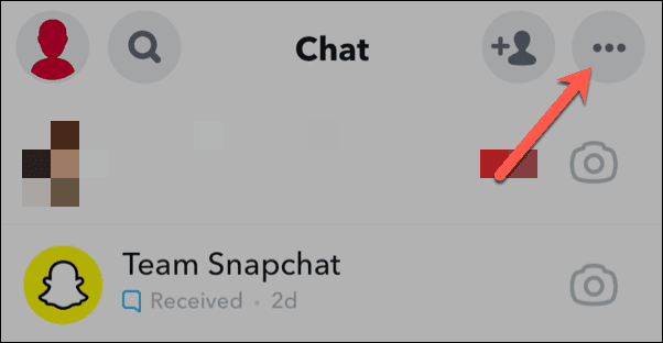 Snapchat-menupictogram