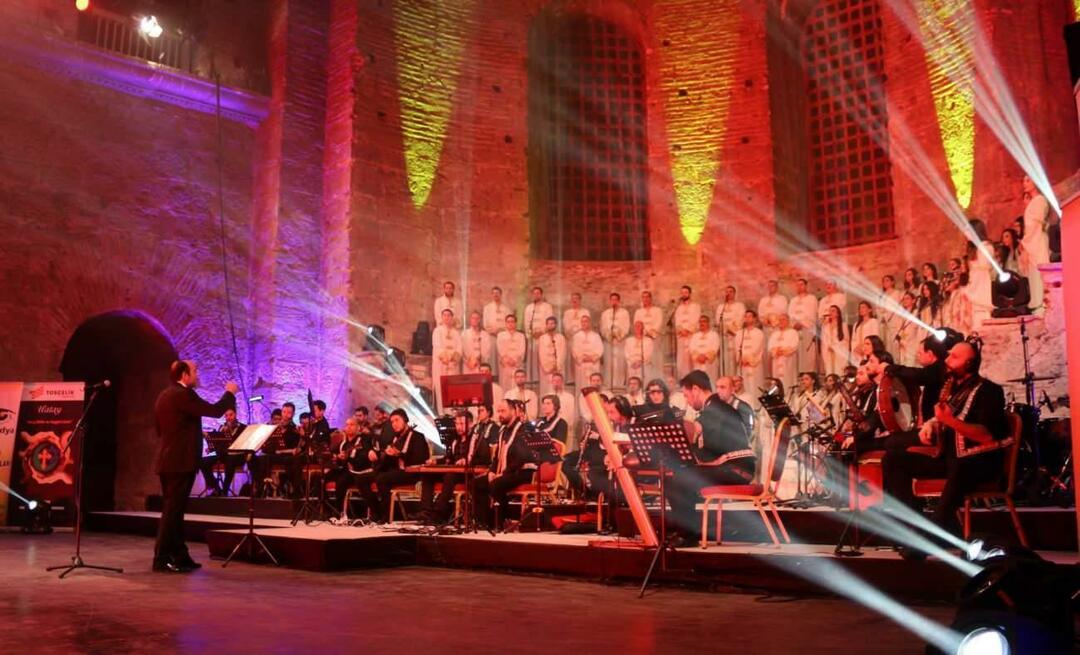 Het eerste concert na de ramp van de eeuw is van het Antakya Civilizations Choir!
