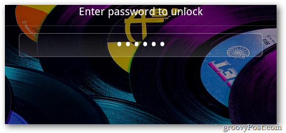 Lock-Screen-wachtwoord