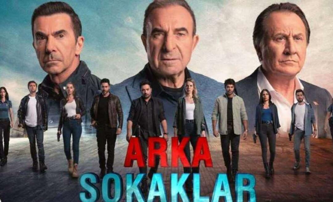 Verrassingstransfer naar tv-serie Arka Sokaklar!