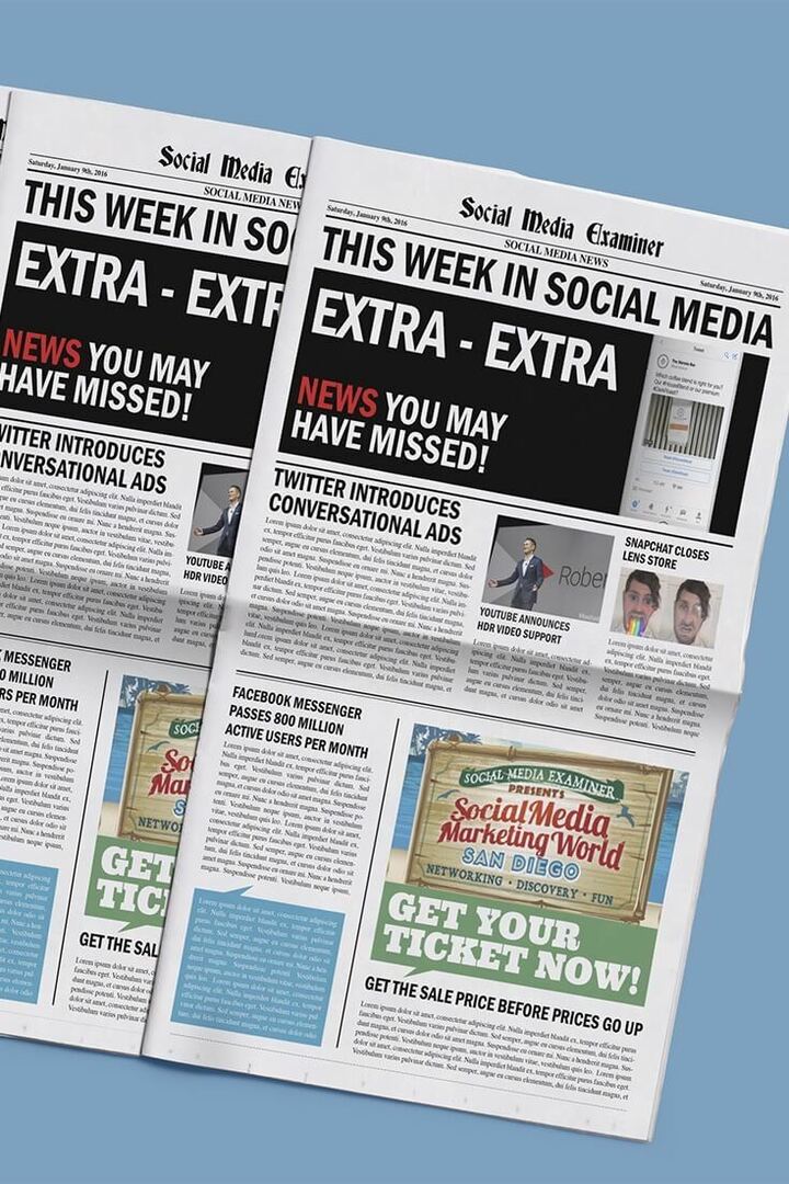 Twitter lanceert conversatie-advertenties: deze week in sociale media: sociale media-examinator