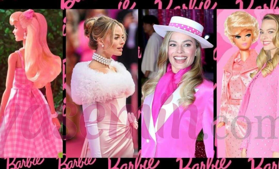 De outfits in de op Barbie geïnspireerde droomgarderobe van Margot Robbie zijn oogverblindend!
