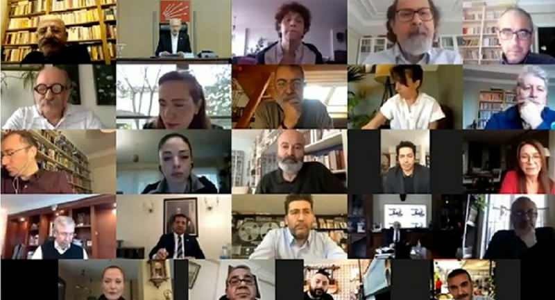 De verzoeken van de artiesten die videoconferenties met Kılıçdaroğlu hebben gehouden, hebben ervoor gezorgd dat ze het opgeven!