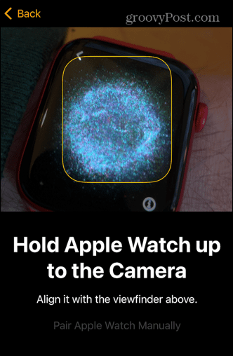 Apple Watch-koppelingspatroon