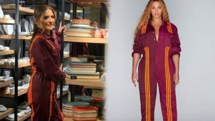 Nieuwe trend in de mode: Beyonce Ivy Park Adidas-collectie! Demet Akalın zat ook op die stroom ...