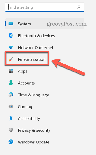 Windows-personalisatie-instellingen