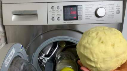 Hoe maak je boter in de wasmachine? Zit er echt boter in de wasmachine?