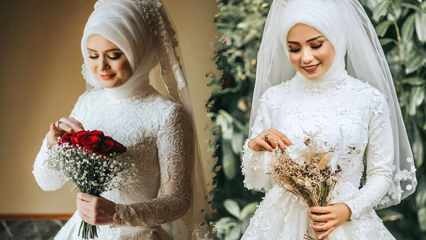 2021 hijab trouwjurk modellen De mooiste hijab trouwjurk modellen
