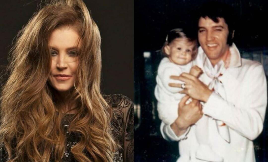De dochter van Elvis Presley, Lisa Marie Presley, is overleden! Dat detail in de laatste afbeelding...