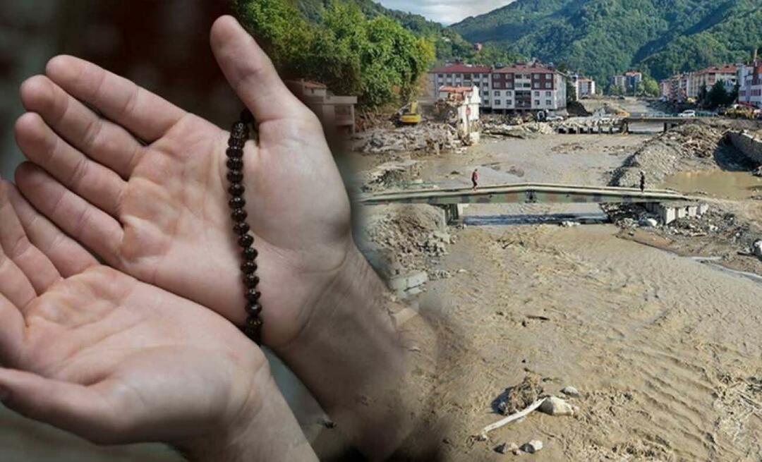 Gebeden om te lezen om het minst getroffen te worden door de overstroming!