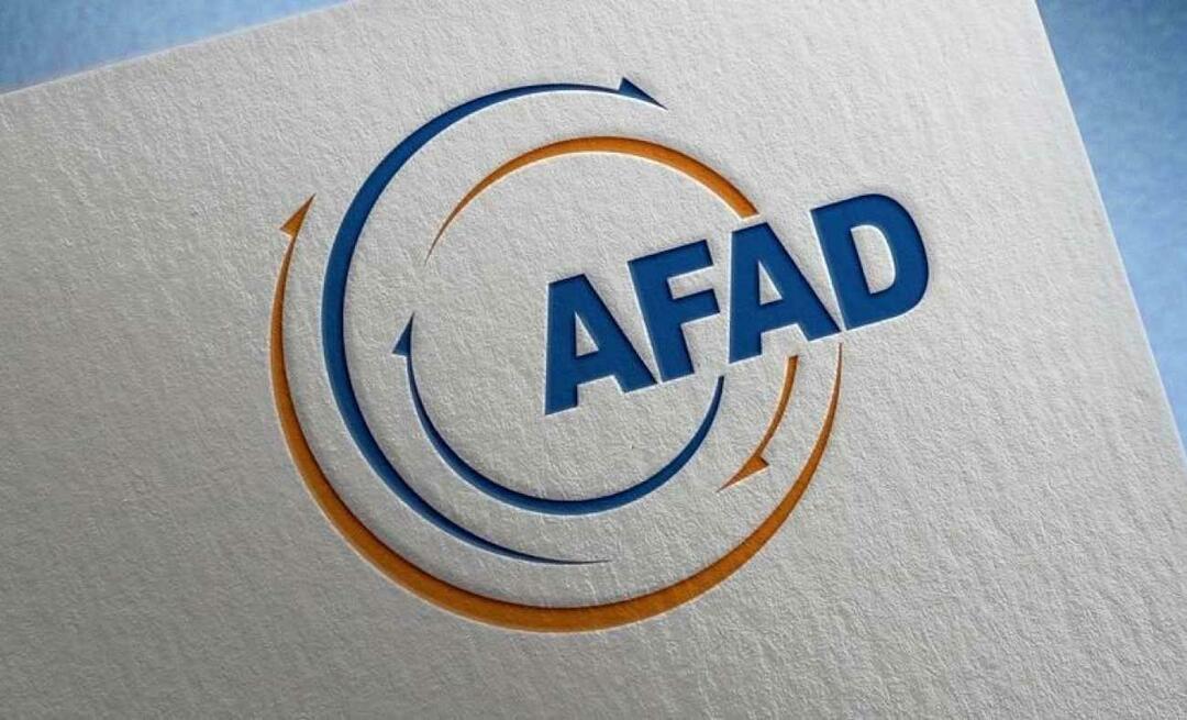 Hoe kan AFAD-aardbevingsdonatie worden gedaan? AFAD SMS en Bank (IBAN) zenders...