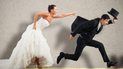 Waarom zijn mannen bang voor het huwelijk?