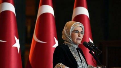 Emine Erdoğan had een ontmoeting met het MUSIAD Vrouwencomité
