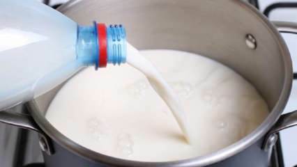Wat moet er worden gedaan om te voorkomen dat de bodem van de pan kookt terwijl de melk wordt gekookt? Pot schoonmaken met de bodem