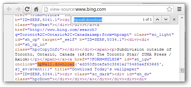 Download Bing-achtergronden zonder verbinding te maken met Facebook