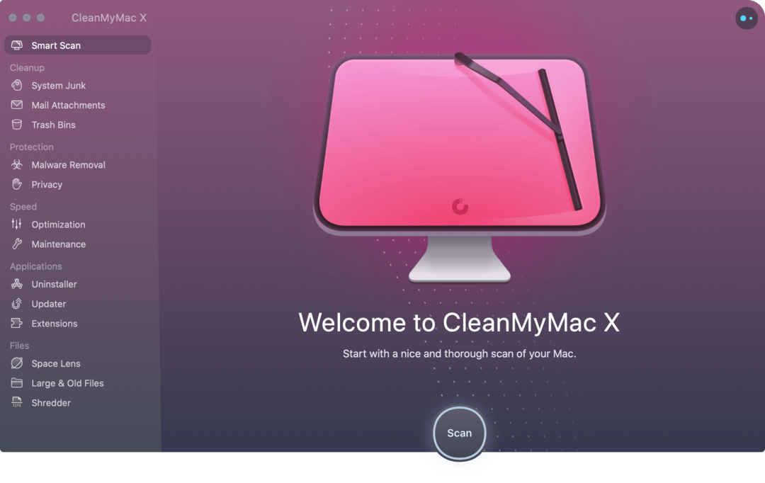 CleanMyMac X voorkant