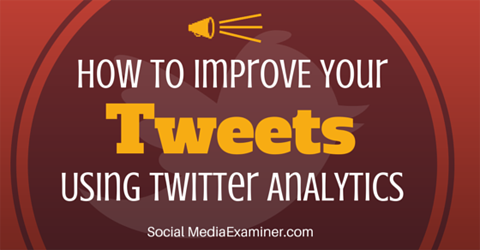 verbeter uw tweet-activiteit
