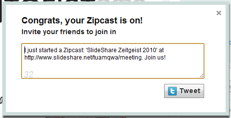 zipcast sociale uitzending